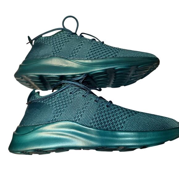 NWOT 6.5 (38) Green Running Men's Tennis Shoe Athletic Sneaker Lite Weight New - Picture 5 of 7